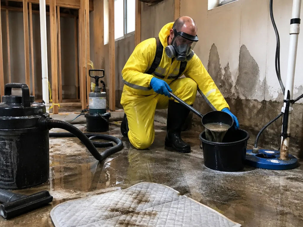 Sewage Backup Cleanup